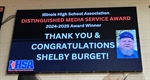 IHSA Distinguished Media Service Award Presentation: Shelby Burget