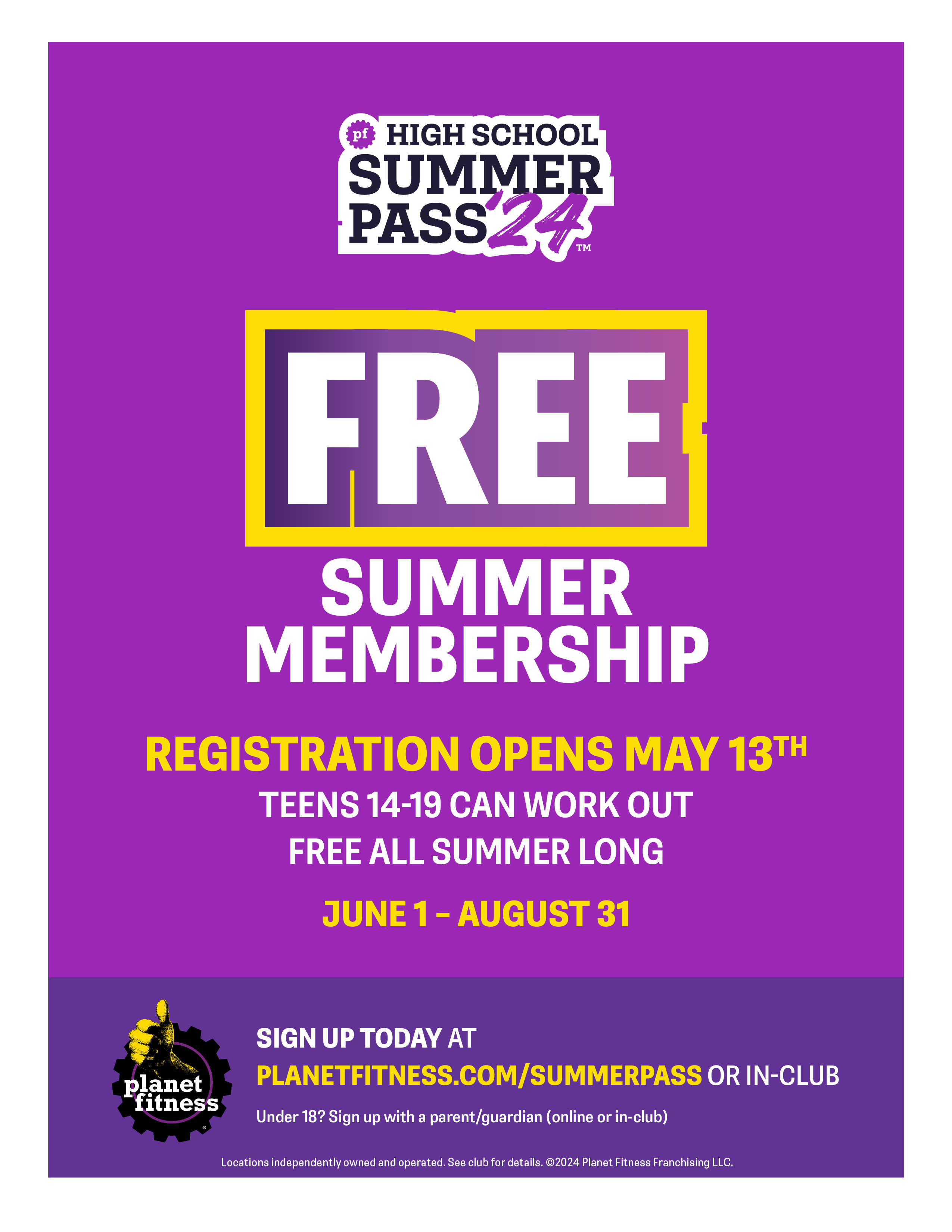 Planet Fitness Summer Pass Provides IHSA Students With Free Summer Access