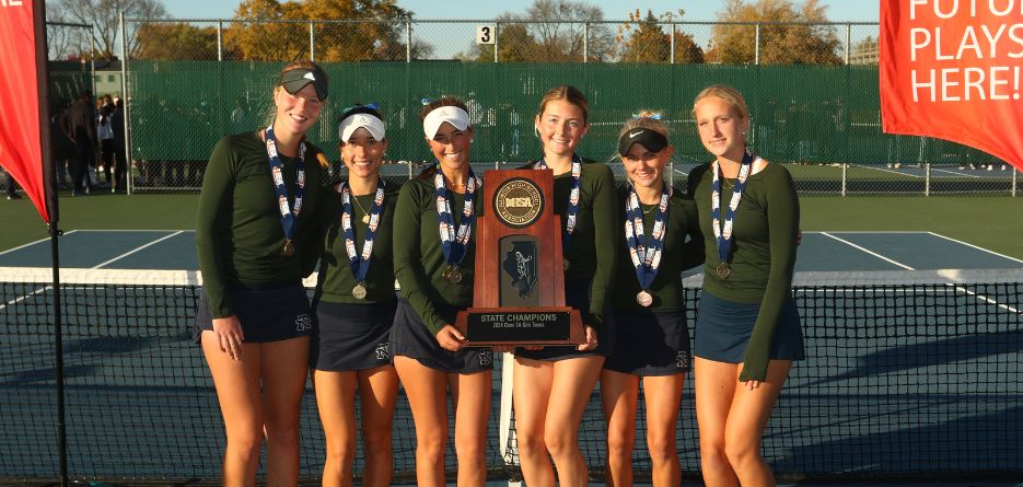 2024 Girls Tennis Class 2A State Champions - Winnetka New Trier