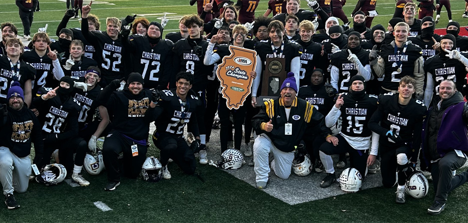 2024 IHSA Football Class 2A Champions – Chicago Christian High School