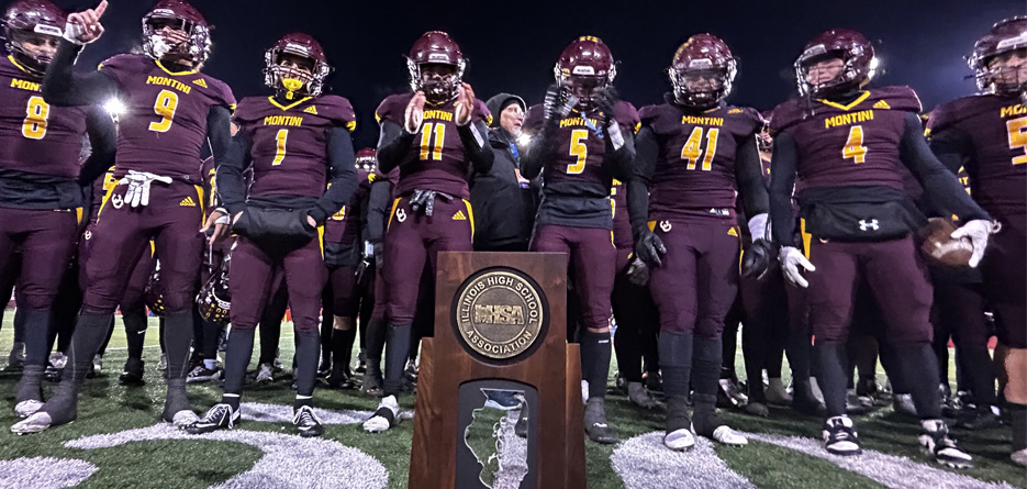 2024 IHSA Football Class 3A Champions – Montini Catholic High School