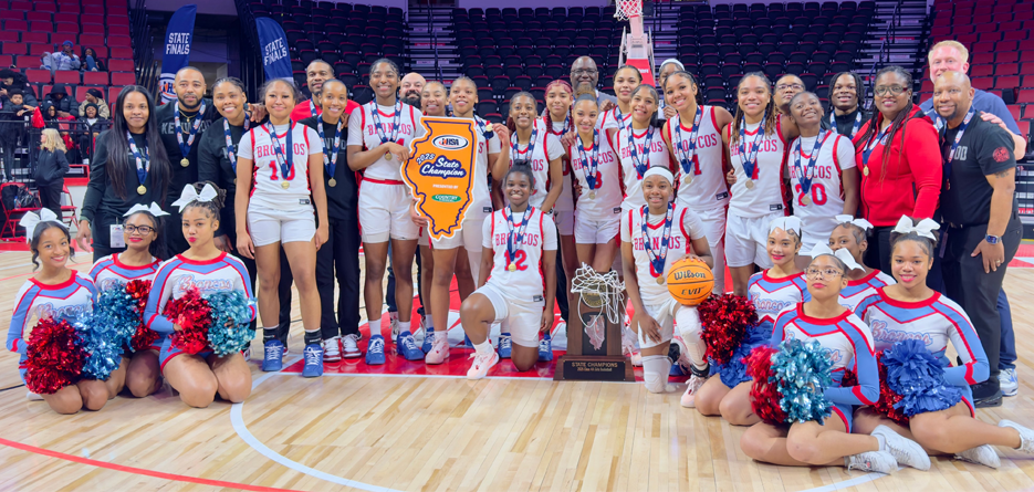 2025 IHSA Girls Basketball State Champions 4A - Kenwood Academy