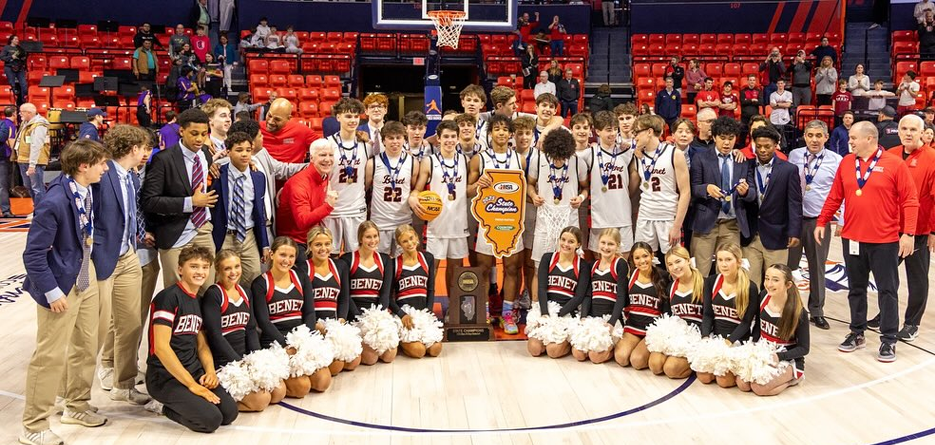 2025 IHSA Boys Basketball 4A State Champions - Benet Academy