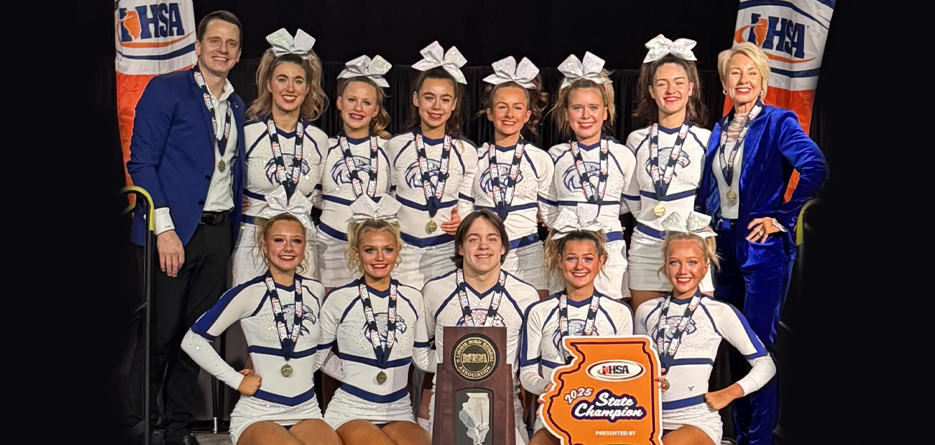 2025 IHSA Competitive Cheerleading Small Division Champions – Columbia