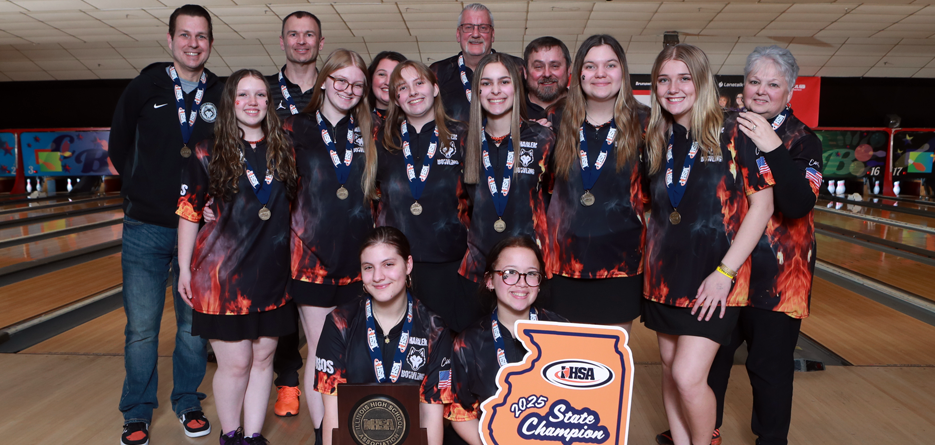 2025 IHSA Girls Bowling Team Champion - Harlem