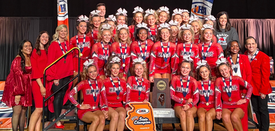 2025 IHSA Competitive Cheerleading Large Division Champions – Marist