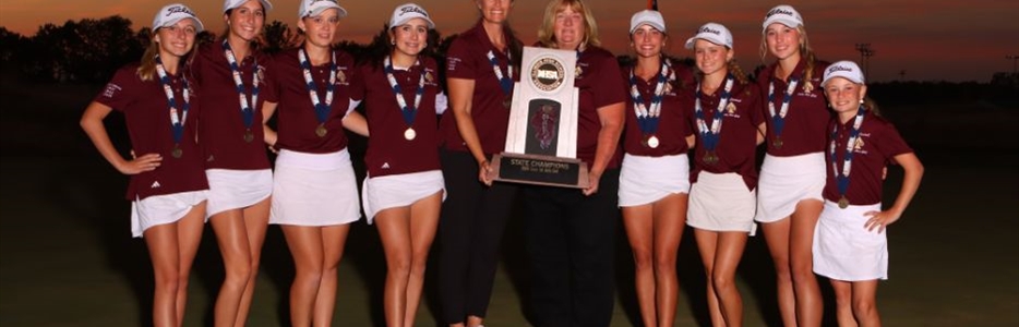 2024 Girls Golf Class 1A State Champions - Mt Carmel