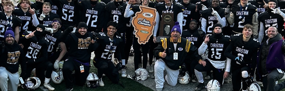 2024 IHSA Football Class 2A Champions – Chicago Christian High School