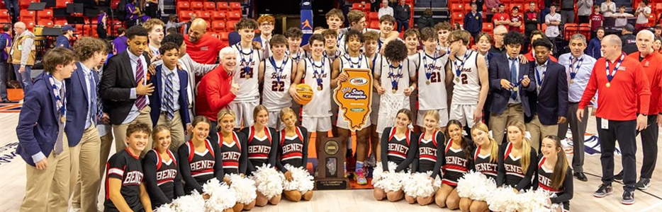 2025 IHSA Boys Basketball 4A State Champions - Benet Academy