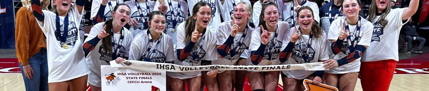 2024 Girls Volleyball 3A - State Champions - Mahomet M.-Seymour