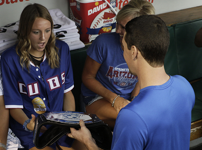 Cubs Pitcher Kyle Hendricks Surprises St. Charles North's Hailey